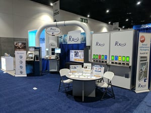 RxSafe's booth at the TSE in San Diego
