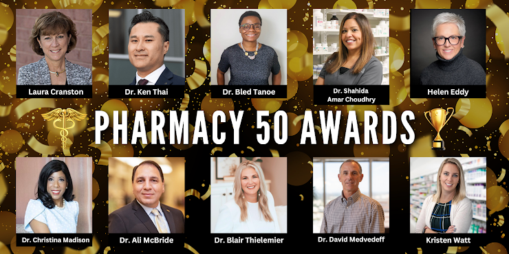 Pharmacy 50 Awards Banner