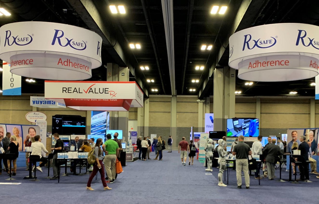 RxSafe booth at NCPA 2021